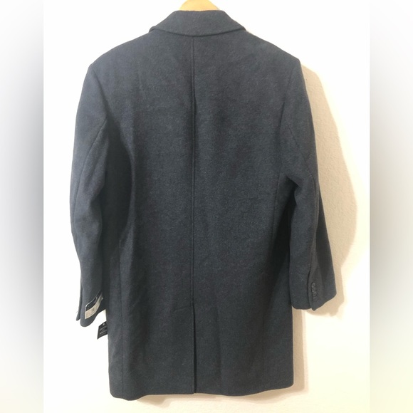 NWT London Fog Mens Signature Wool Blend Jacket in Charcoal Gray - Size 40 R - Picture 6 of 7